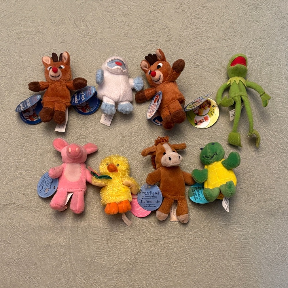 Starbucks Coffee Co. Collector Finger Puppets Set of 8 or Sold Separately